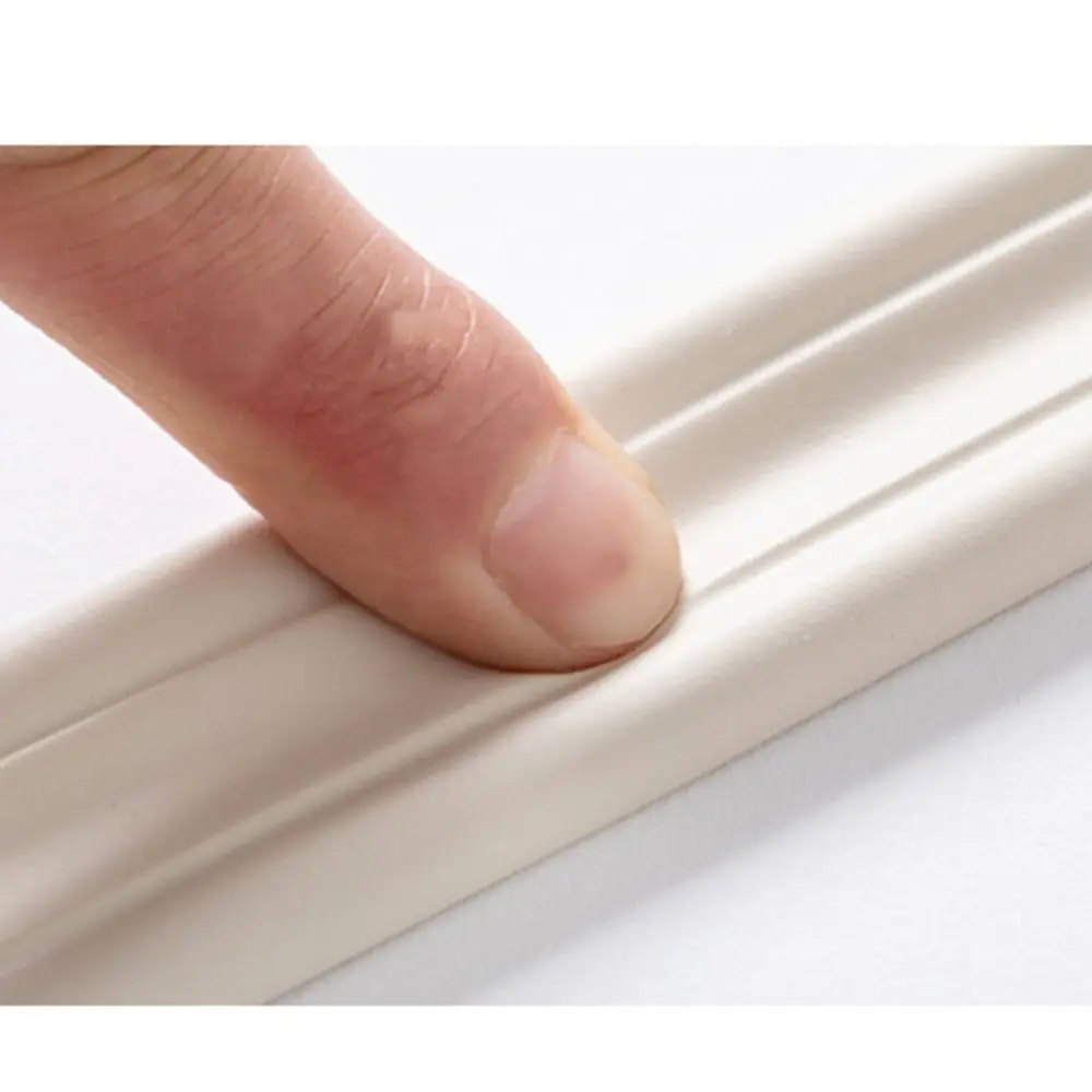 Premium 5M Wall Molding Trim Anticollision NBR Decor Strip Edge Protection Self-Adhesive 3D Wall Sticker Tile Edge