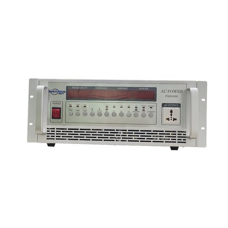 MYT Portable 3000W Programmable Single Output 2kVA AC Power Supply 50/60Hz 220/380V Input 0-300V Laboratory Industrial Use