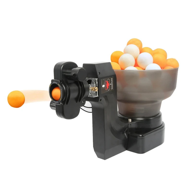 

Automatic Table Tennis Serve Machine Adjustable Ping Pong Throwing Machine Durable Balls Trainer Portable Sports Accessories