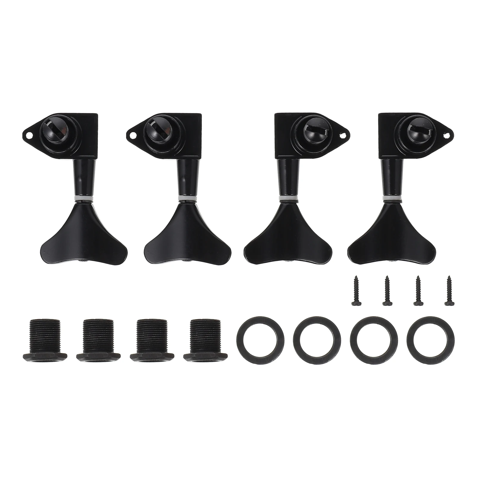 

4 Pcs Guitar Knob Stringed Instrument Tuner Metal Button Tool for Creative Tuning Adjuster Accessories Supply