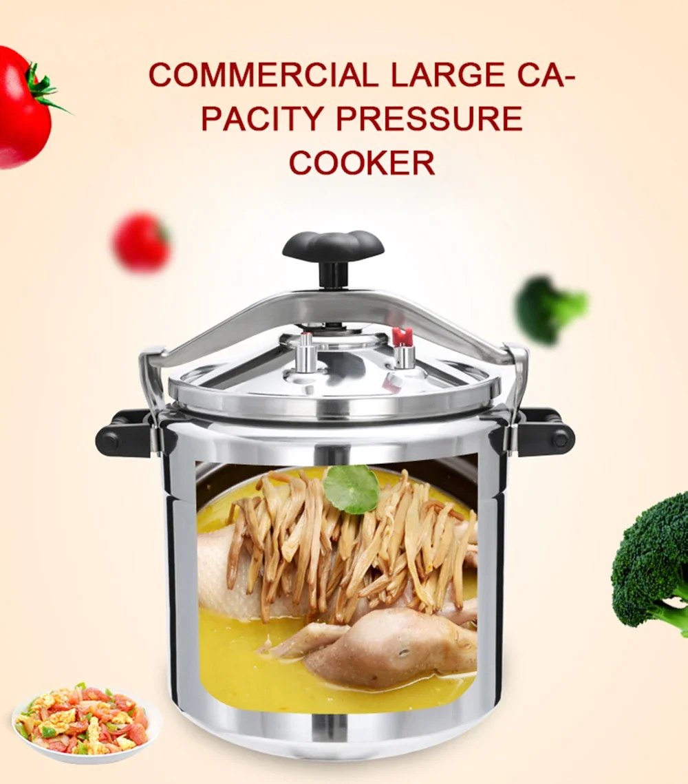 11-50L Commercial Thickened Pressure Cooker Thickened Large Capacity, Hotel Induction Cooker, General Pot Autoclave قدر ضغط 압력밥솥