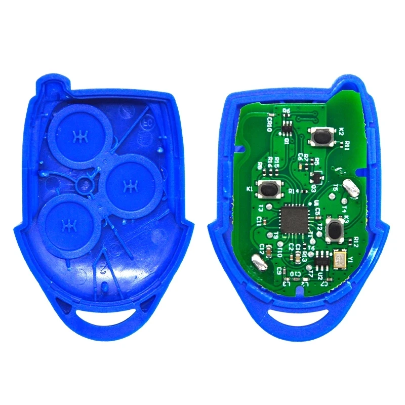 CN018038 3 Button Aftermarket Blue Key Fob For Ford Transit Remote Key 434MHZ 4D63 Chip FCCID 6C1T-15K601-AG