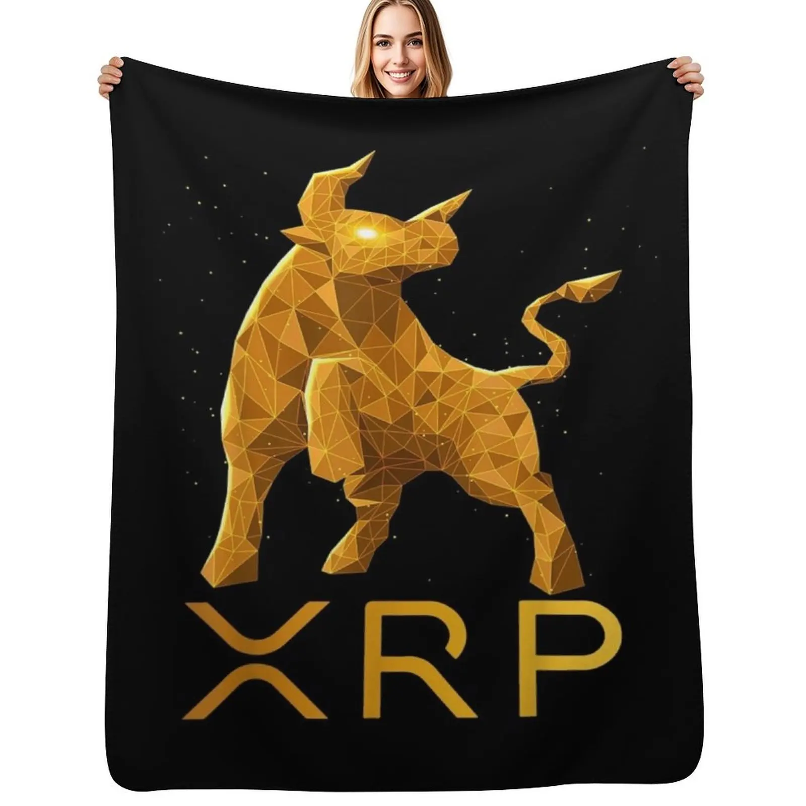

XRP cryptocurrency - XRP Throw Blanket Soft Plaid Decorative Sofa Blankets For Sofas Single Blankets