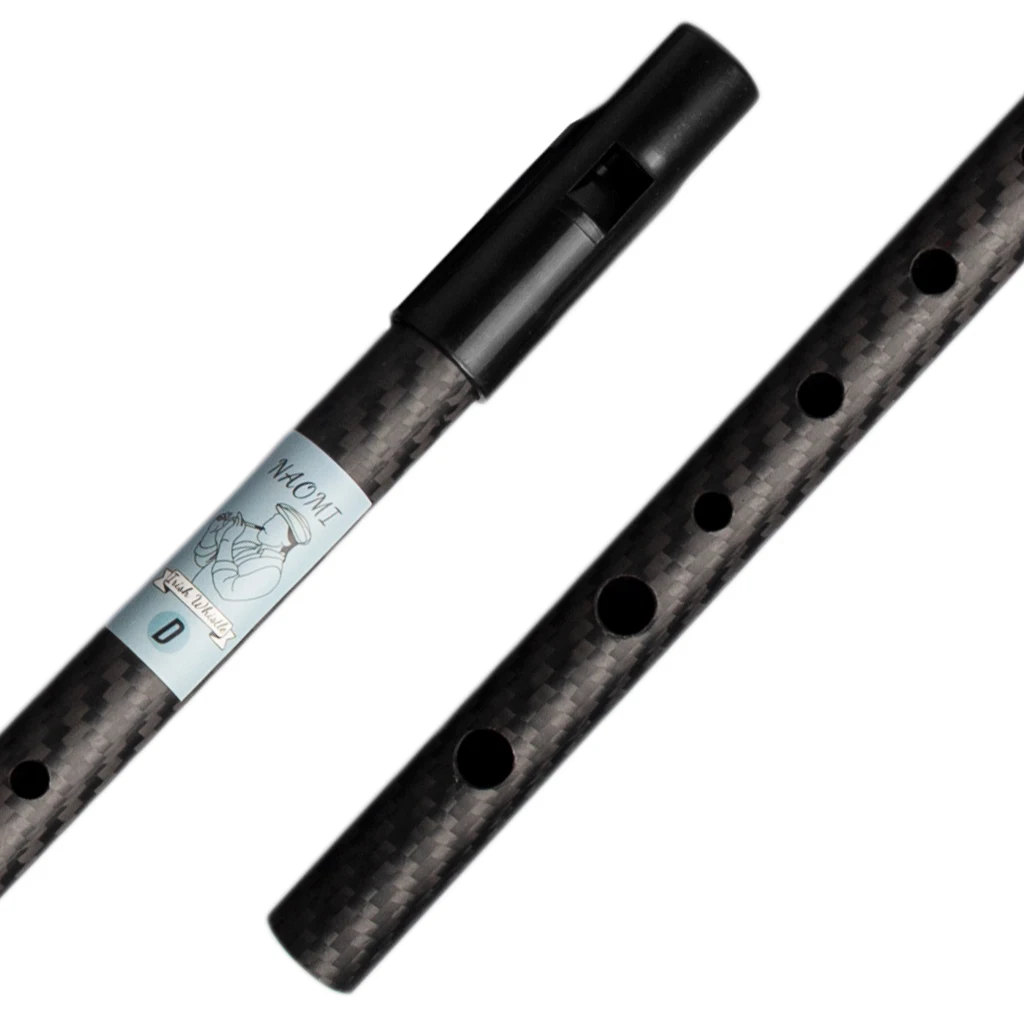 NAOMI Penny Whistle Tin Whistle Irish Whistle Flute D Key Ireland Flute Tin Penny Whistle 6 Holes Carbon Fiber Flute