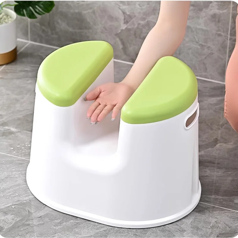 

Shower Children Bathroom Chair Plastic Portable Small Sauna Stool Elderly Living Room Nordic Designer Cabeceros Home Furniture