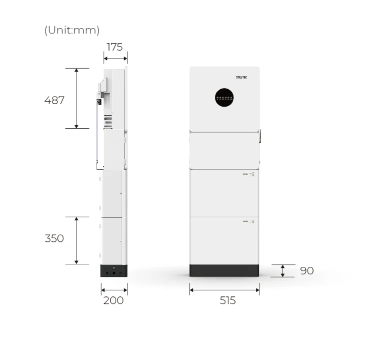 Yonz Hybrid Solar Panel Photovoltaic System 5000W 6000W Lithium Solar Energy Storage System