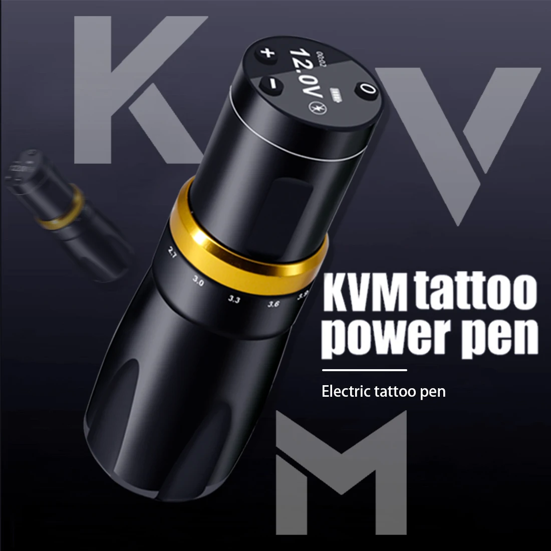 Wireless Tattoo Machine Rotatable Tattoo pen Adjustable stroke 2.4-4.2mm Power 4-12v Short Pen Suitable for tattoo artists
