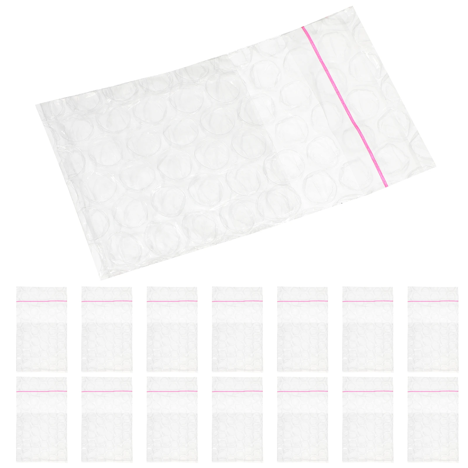 

Double Layer Shockproof Bubble Mailers Self-Sealing Closure Thickened Pe Material Sturdy Packaging Protection Moving Shipping