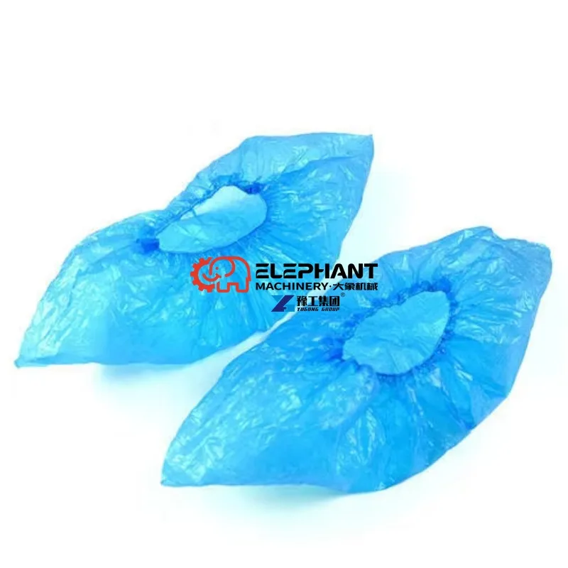 Automatic Disposable CPE/PE Shoe Covers Making Machine Waterproof Non-slip Motor CE Certified 220V Easy To Operate