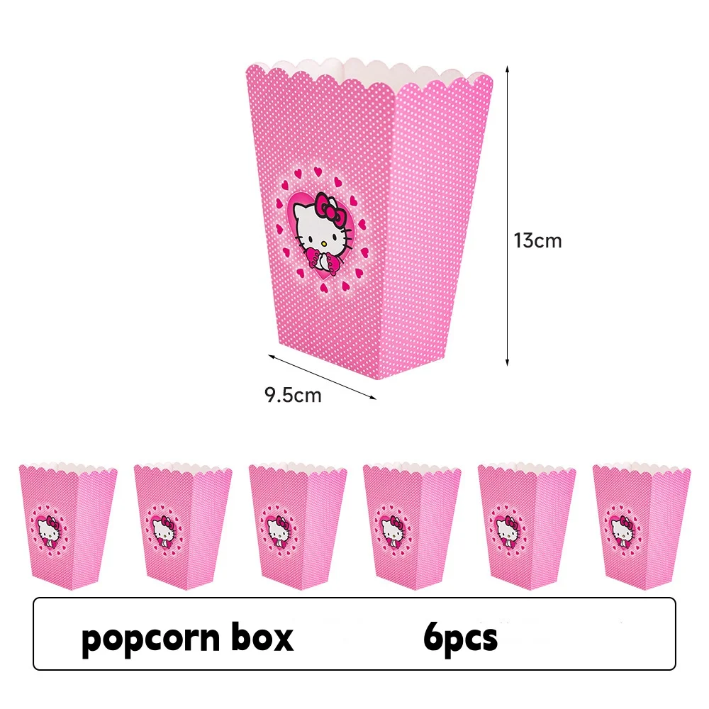 Hello Kitty Verjaardag Decoratie Wegwerp Servies Kitty tafelkleed Party Cup Plaat Servetzakken Babyshower Meisje Feestartikelen