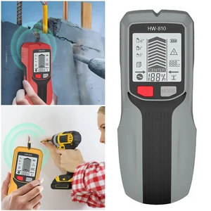 6 in 1 Smart Stud Finder Wall Scanner Electric Wall Scanner Sensor Studs Detector for AC Wire Metal Studs Wood Joist Pipe
