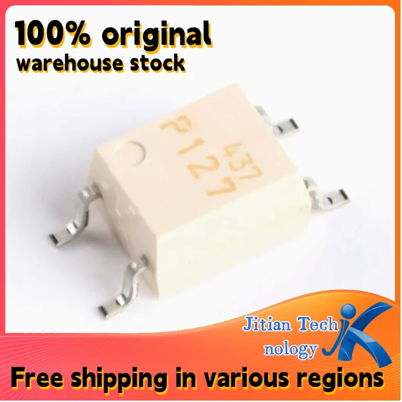 10PCS TLP127(TPL,U,F) logo P127 SOP-4 100% original inventory High-Quality Electronic Component