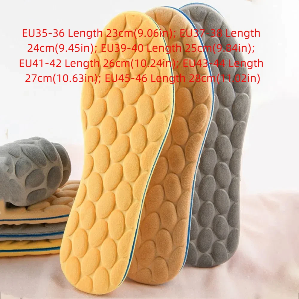 Inserções de suporte pés almofada interna quente palmilhas esportivas palmilhas térmicas auto-aquecidas palmilhas de algodão quente palmilhas de espuma
