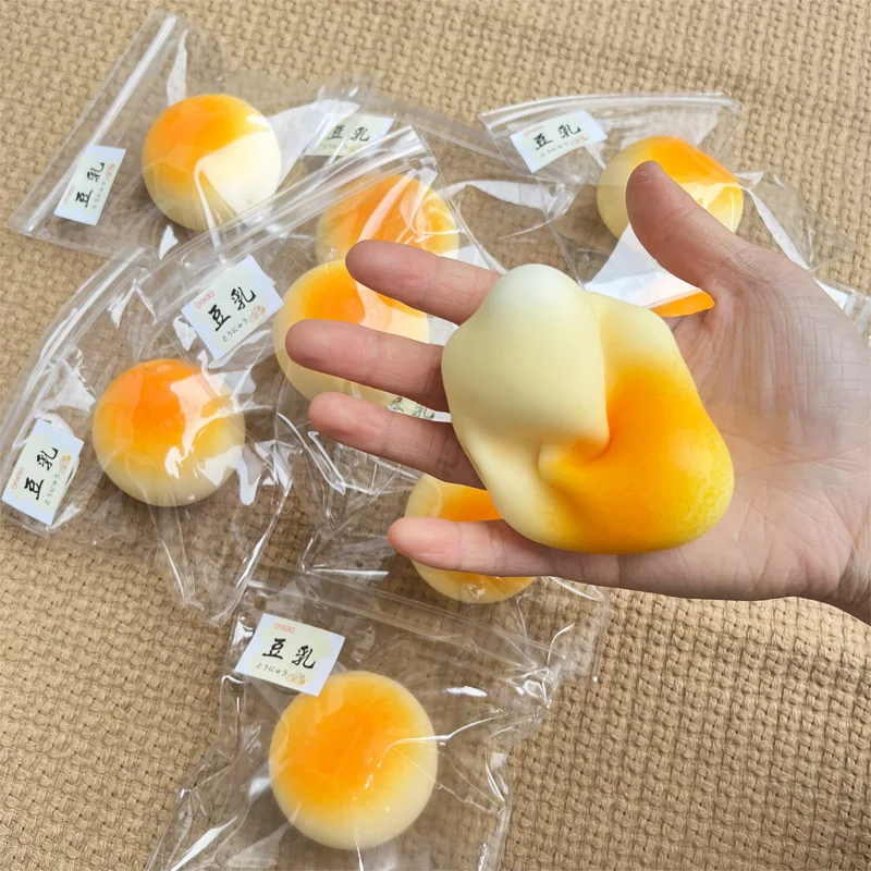 كعكة وجبة حليب الصويا البلاستيكية الإبداعية ذات قيمة عالية Xiaohongshu Douyin نفس ألعاب المشاهير على الإنترنت بأسعار معقولة #1