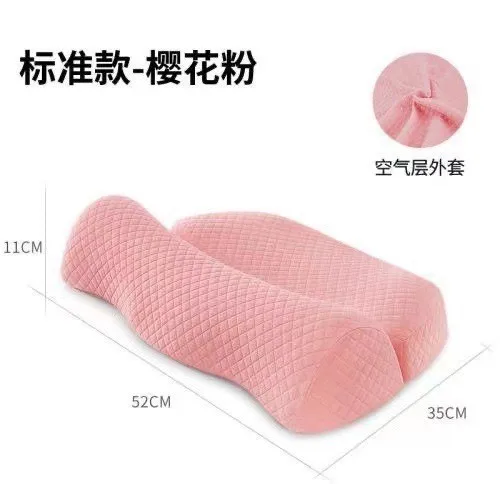 Memory Foam Neck Pillow for Cervical Support Sleep Aid Pillow for Home Use Single Size Wholesale Latex Pillow for Neck Care