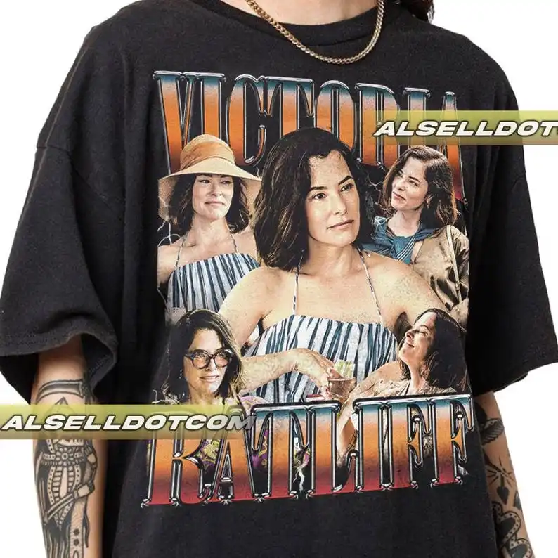 Limited Victoria Ratliff White Lotus Vintage Shirt Gift for Woman anda Man