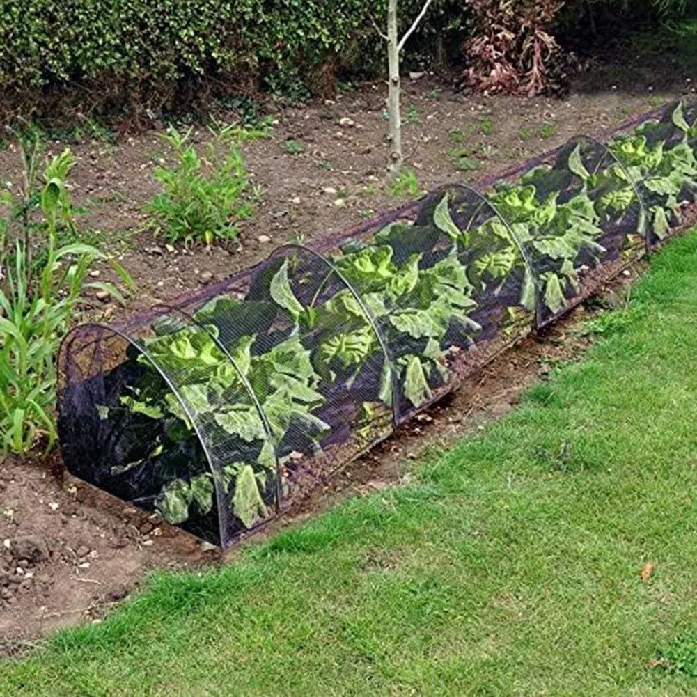 Rede de túnel de plantio de 3 metros, filme plástico transparente, malha de túnel de plantio agrícola, suprimentos de cobertura de proteção de plantas de jardins