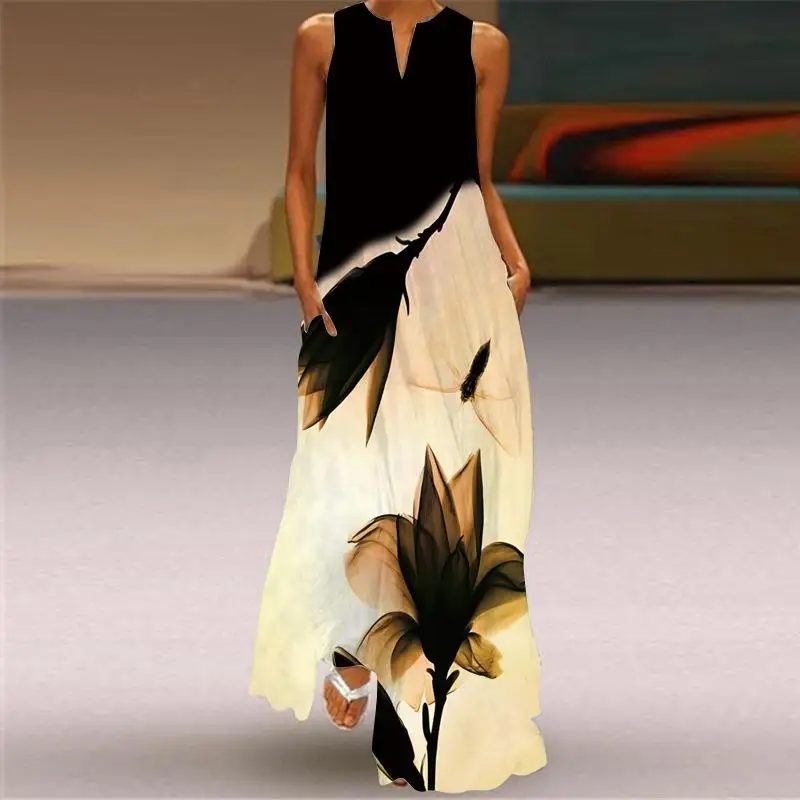 

Casual Svel Long Dres for Women Summer Faion Outdoor Clothing Travel Gear Unbranded Men's Apparel 5-00 Price Range