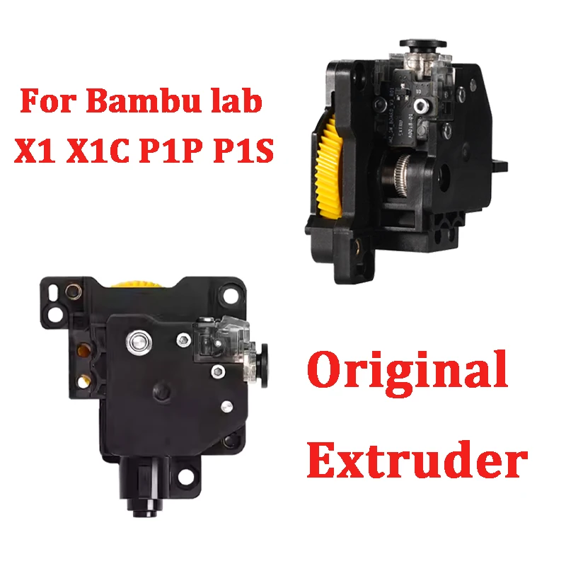 

Original Hardened Steel Extruder Unit For Bambu lab P1/X1 Series Extruder For P1S P1P For Bambu lab Hotend Extruder Gear