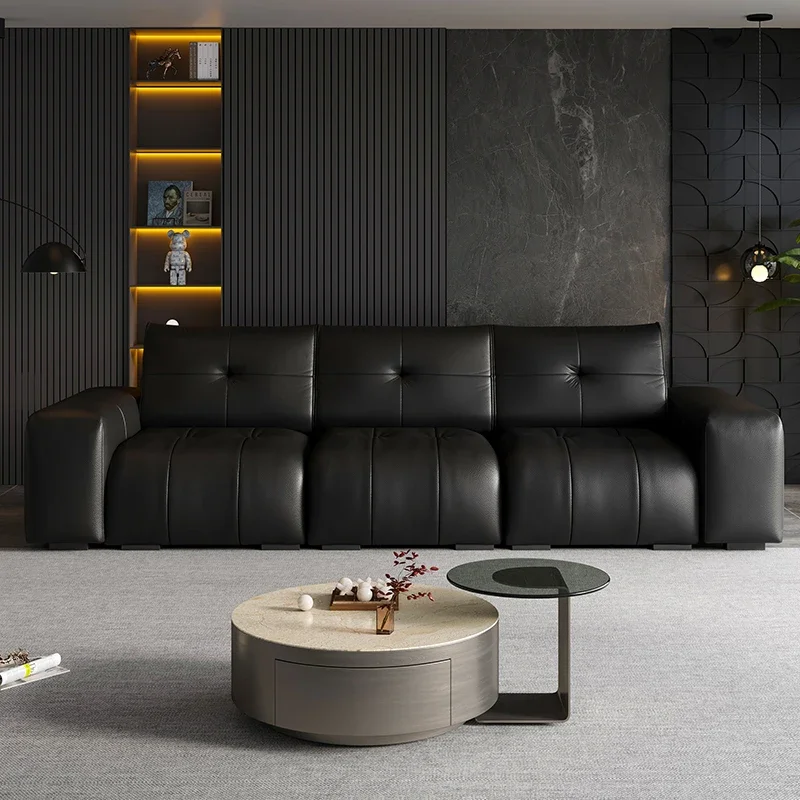 Luxury Designer Minimalist Living Room Sofas Wooden Armrest Recliner Bedroom Sofas Nordic Modern Canape Salon Bedroom Furniture