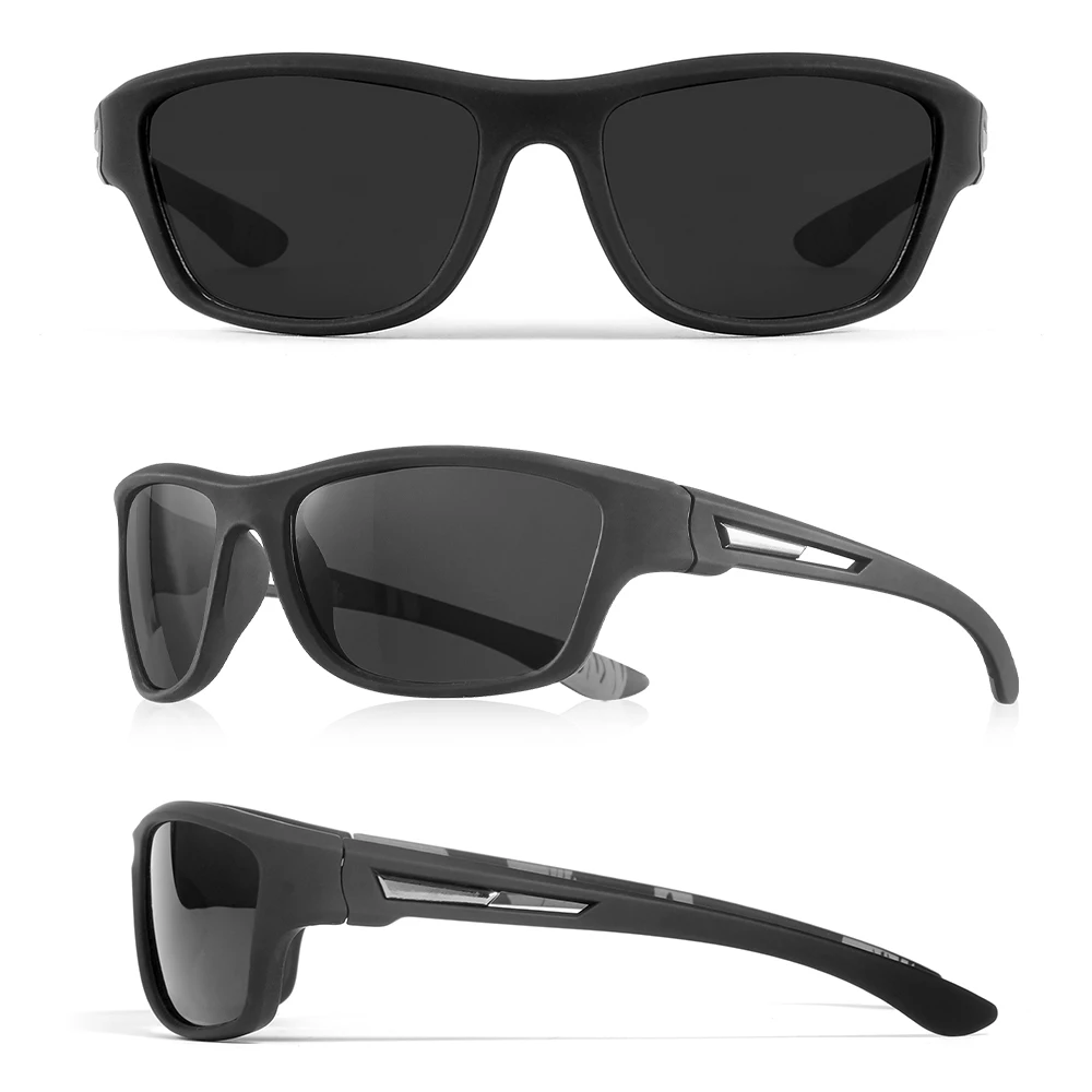 CRIXALIS 3PCS Outdoor Sport Sonnenbrille für Männer Anti-glare Radfahren Sonnenbrille Sonnenbrille Männliche Spiegel Brille Frauen UV400