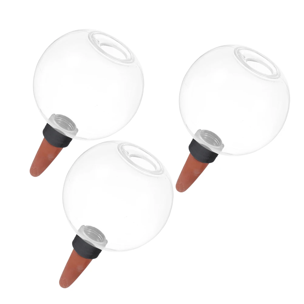 

3Pcs Automatic Plant Waterer for Indoor Outdoor Use Slow Release Watering Globes for Succulents Self Watering Bulbs Garden Tool