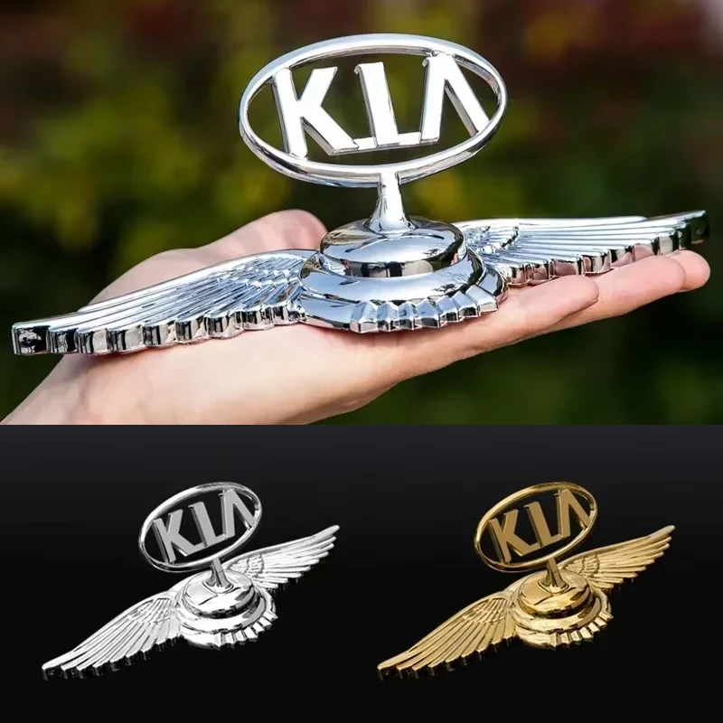 

Эмблема на капот из цинкового сплава, хромированная наклейка для KIA K2 Optima K5 Forte Borrego Ceed K3 Cerato Sorento Soul Forte Sportage