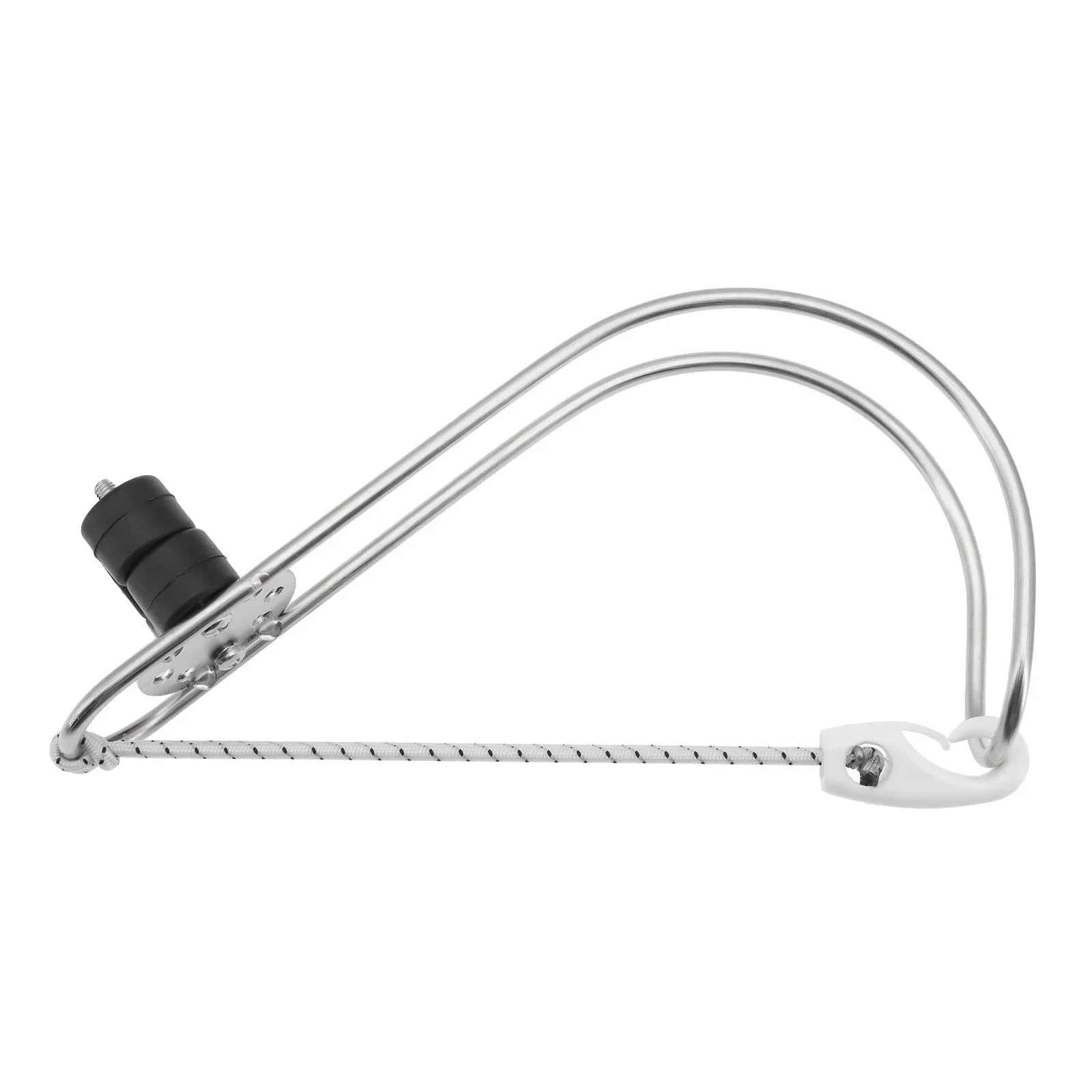 Boot-Rettungsring-Halterung, Hufeisenförmige Marine-Hardware, Verstellbare Schwimmring-Halterung, Rostfrei für Yachten – Detail 4