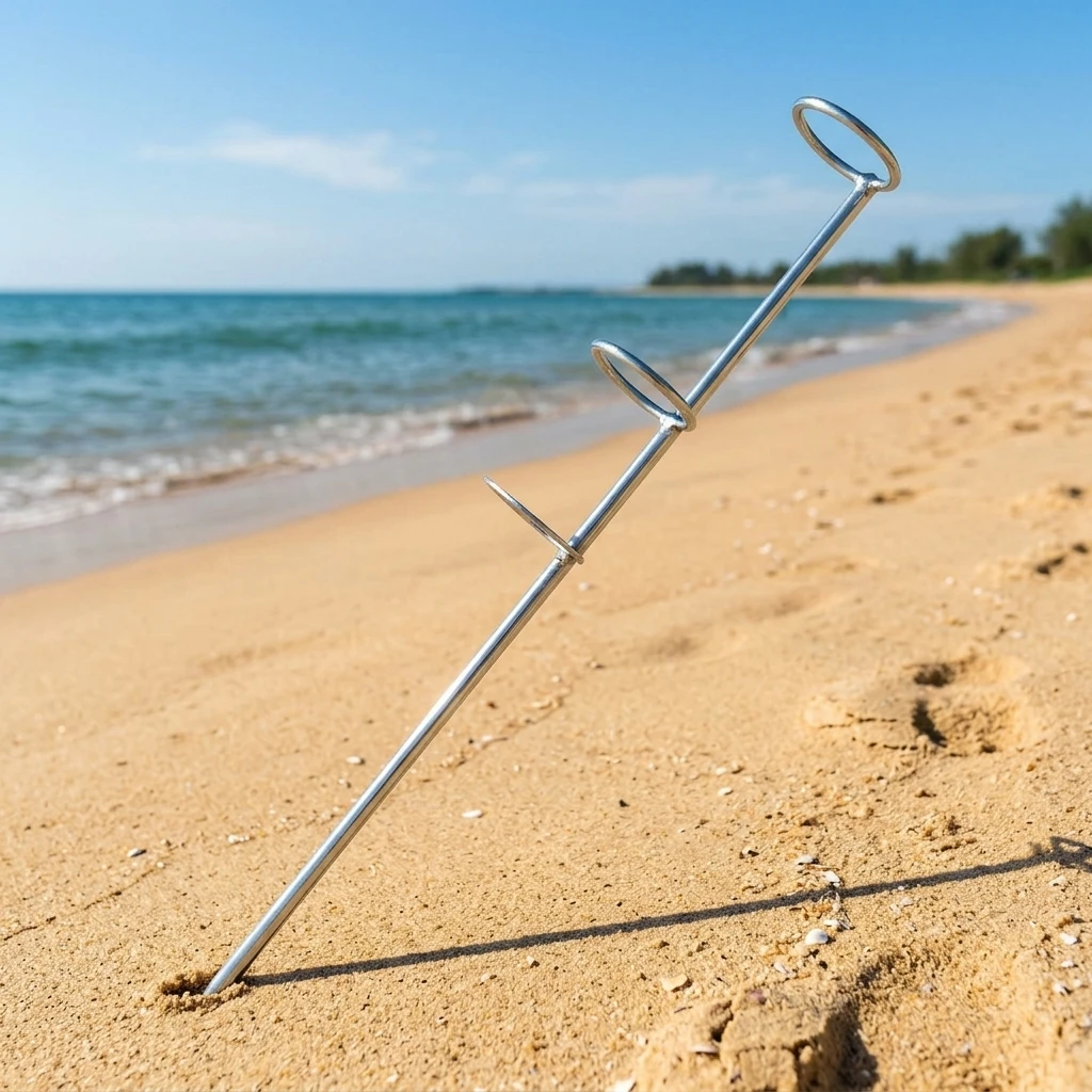Professional Anglers Fishing Rod Stand Lake Shore Support Stable Alloy Steel Holder for Sea Fishing Durable Gear