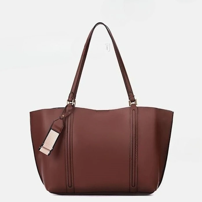 

2025 SS Vintage-Inspired Spacious Tote Bag, Multi-Way Convertible Top Handle Shoulder Purse for WomenVegan Leather Commuter Bag