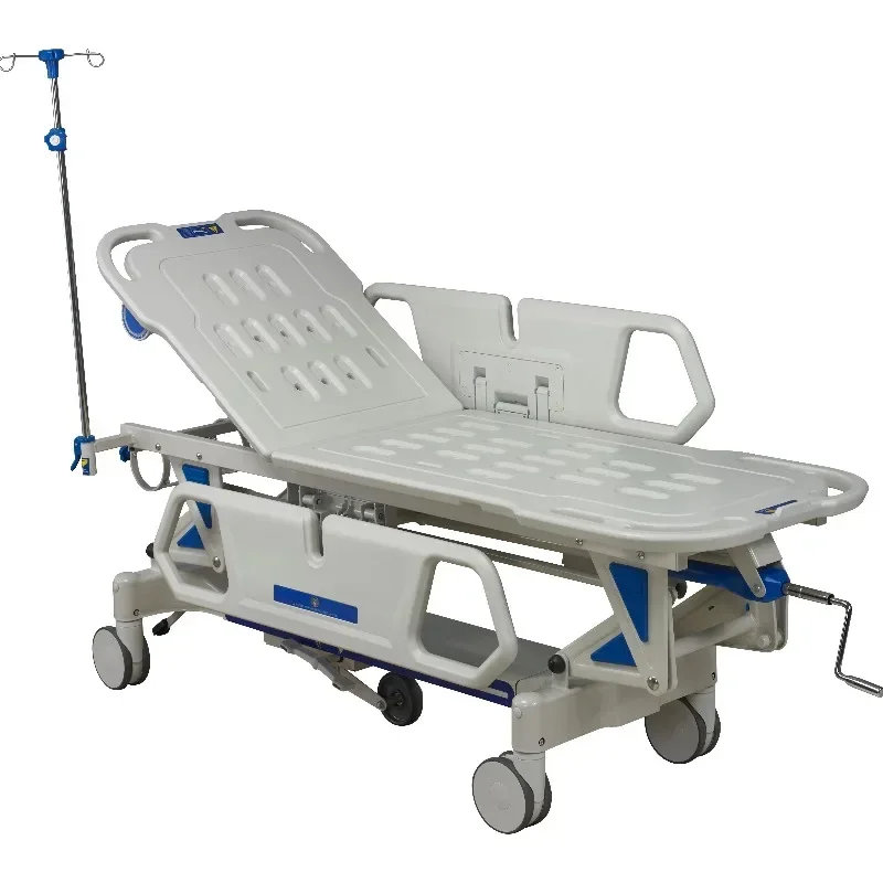 

Emergency Hospital Folding Medical Stretcher Bed Blue Ambulance