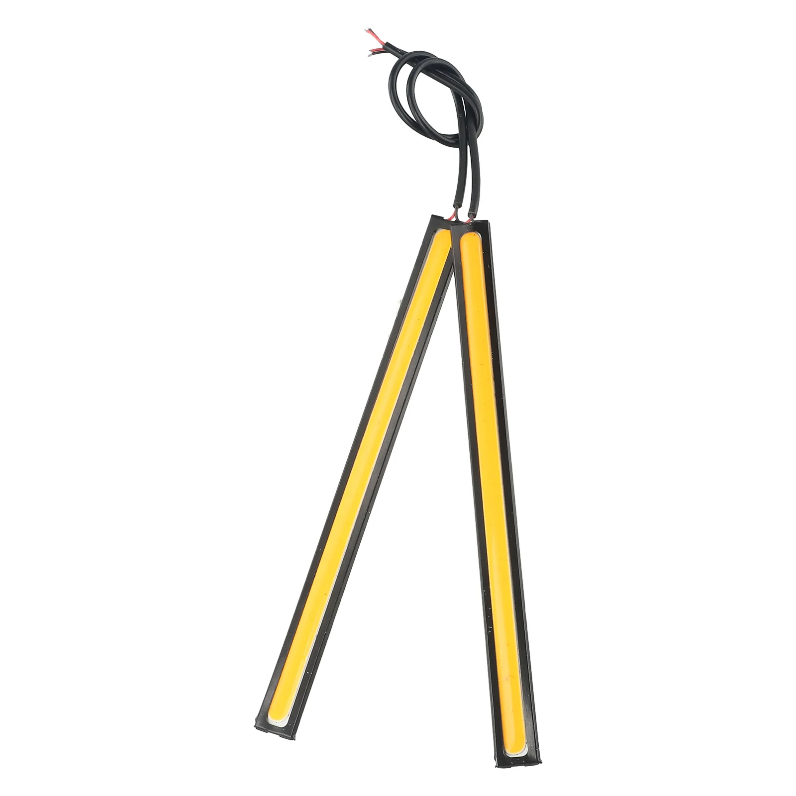 Luci Decorative Super luminose lampada da corsa DRL Fog LED Car COB Lights luci Decorative a LED in ABS luce blu ghiaccio