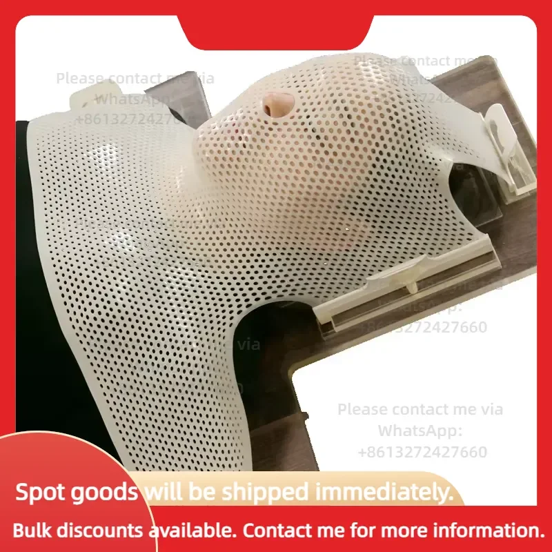 O Type 5-clamp 5-Point Thermoplastic Radiotherapy Mask for Cancer Oncology Radiation Therapy Linear Accelerator Fixation
