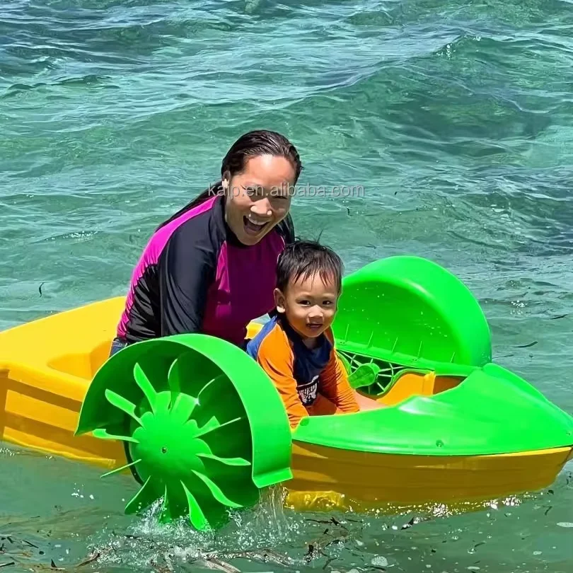 

Hot Selling Imported Children's Hand Rowing Boat Kayak Water Bumper Boat Electric Fishing Boat Water Tricycle Inflatable Pontoon