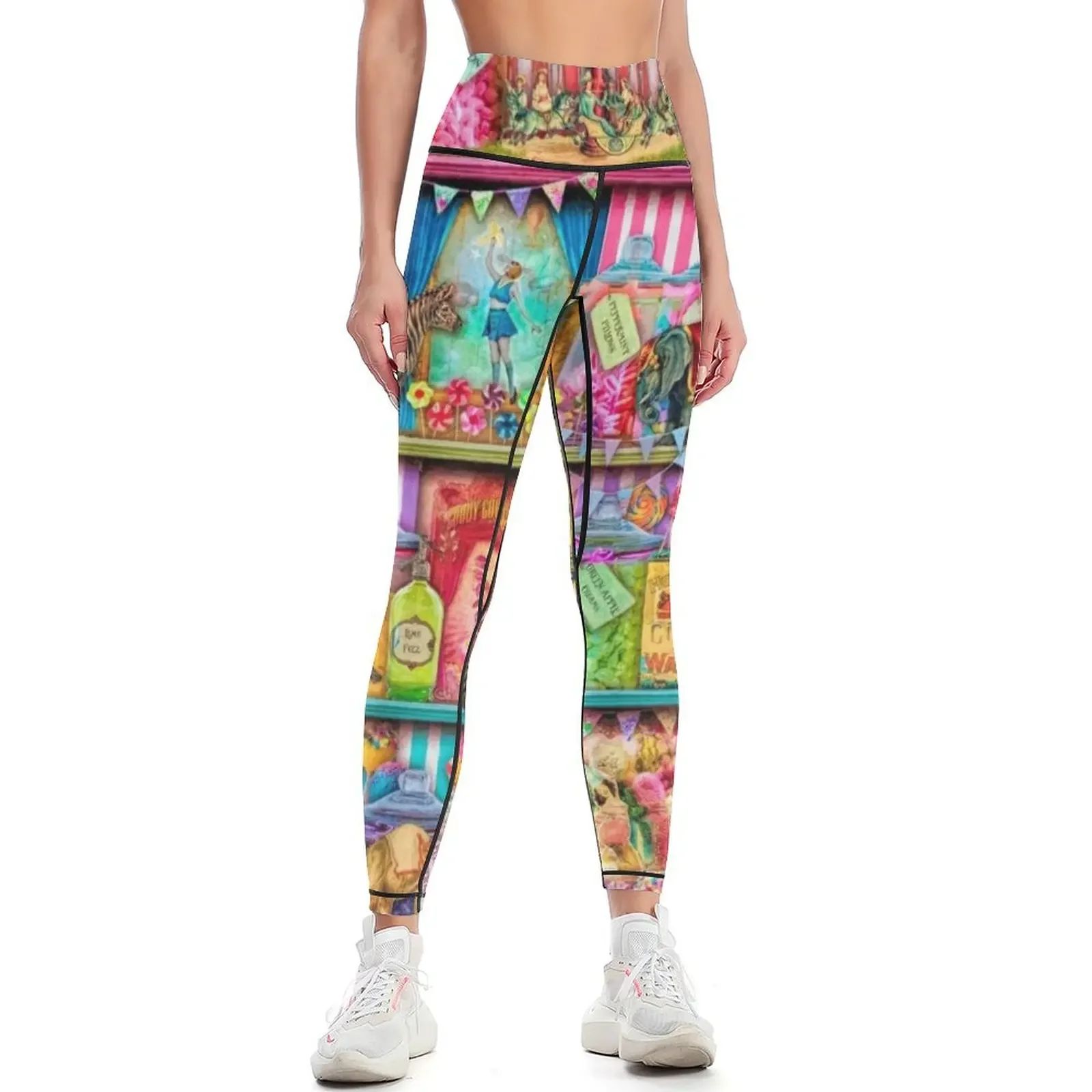

The Sweet Shoppe Leggings gym womans Training pants sports woman gym Sports female Womens Leggings