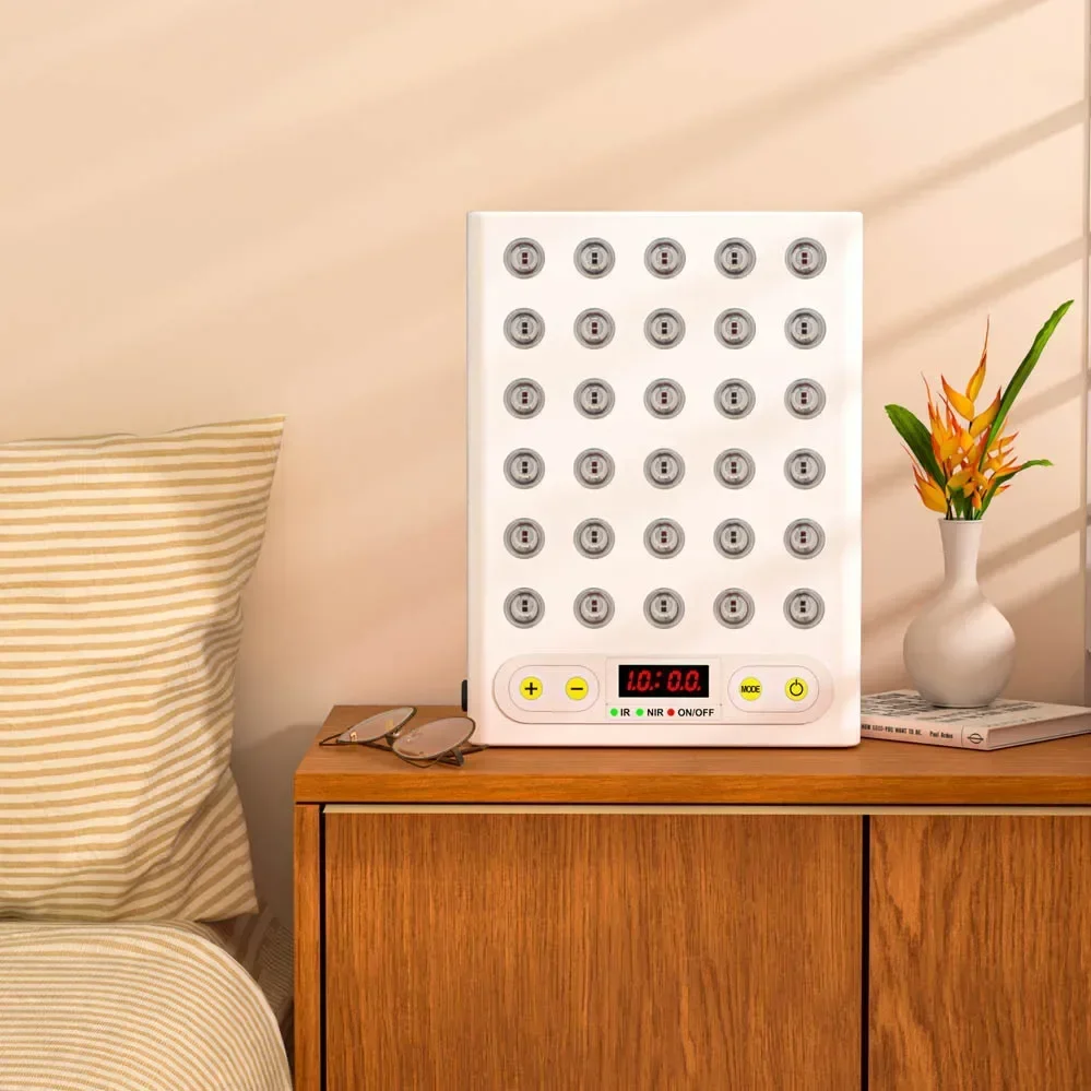 

Hot sales Beauty Lamp Portable 150W Handheld 660nm 850nm Intelligent Timing Led Red Light Health Instrument Physiotherapy Lamp