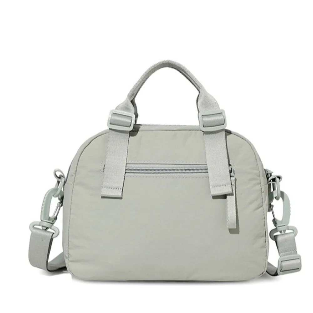 حقيبة كتف نسائية ذات سعة كبيرة وأشرطة قابلة للتعديل خفيفة الوزن حقيبة ساعي على الطراز الكوري حقيبة يد من النايلون حقيبة كروس للنساء #2