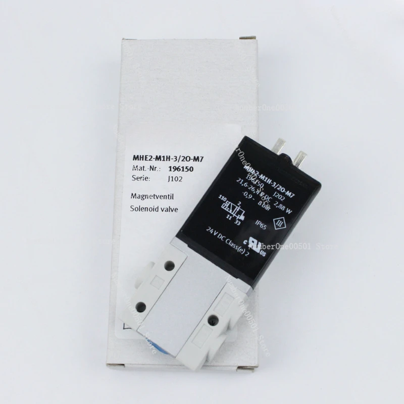 

Solenoid Valve MHE2-MHE3-MS1H-3/2G-1/8-M 7-K 525149 196133