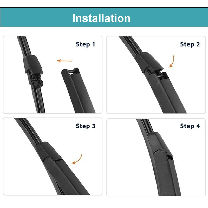 Rear Wiper Arm & Blade For VW Tiguan 2018 - 2023 OE 5NN-955-707-03C OEM Quality Set 335mm Rear Wiper Blade Refill 5NN-955-427-03