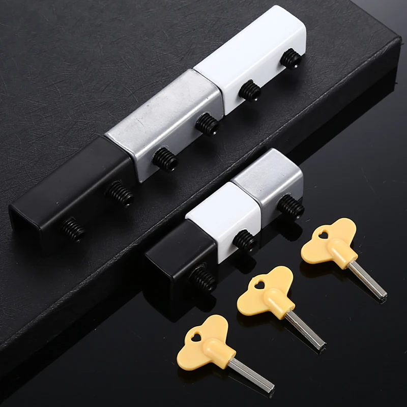 

1PCS Window Lock Buckle Limiter Aluminum Alloy Door Window Lock Clip Child Safety Protection Anti-theft Lock Buckle Accessories