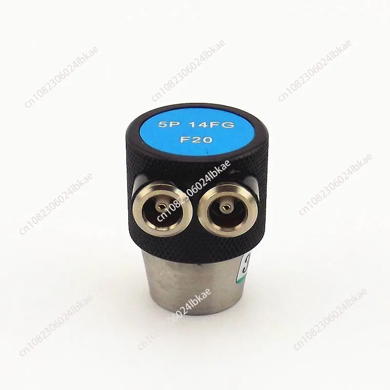 

Ultrasonic double-crystal probe, thin plate flaw detection probe, split straight probe