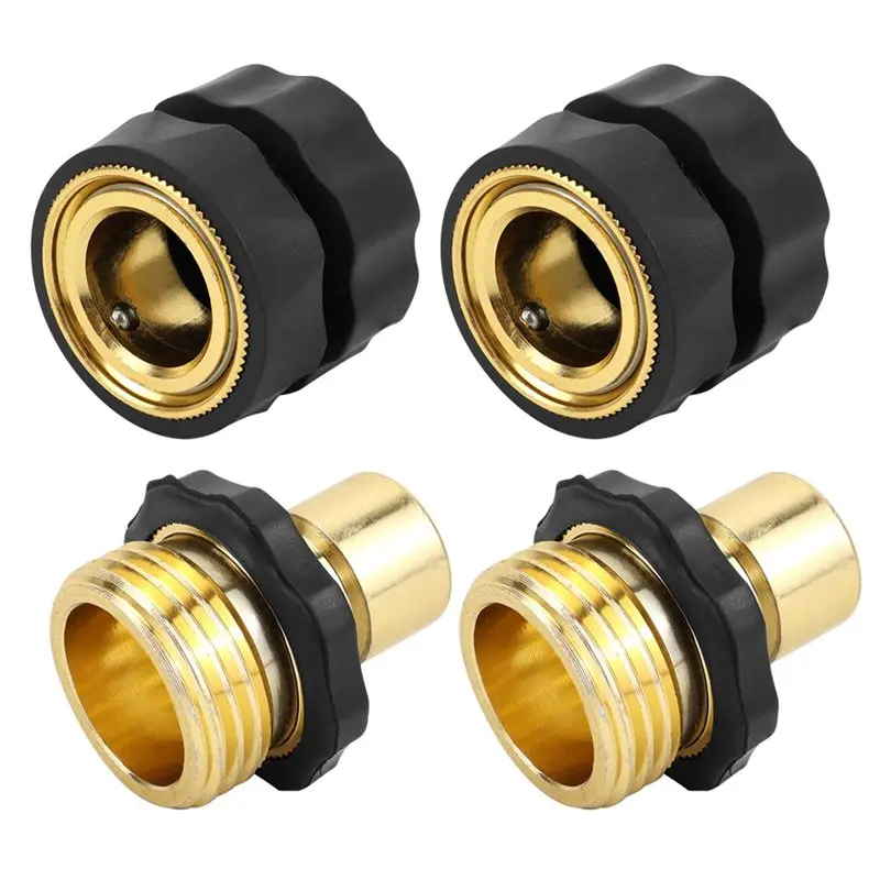 A76I-2-Pack 3/4-Inch US Thread Hose Quick Connectors