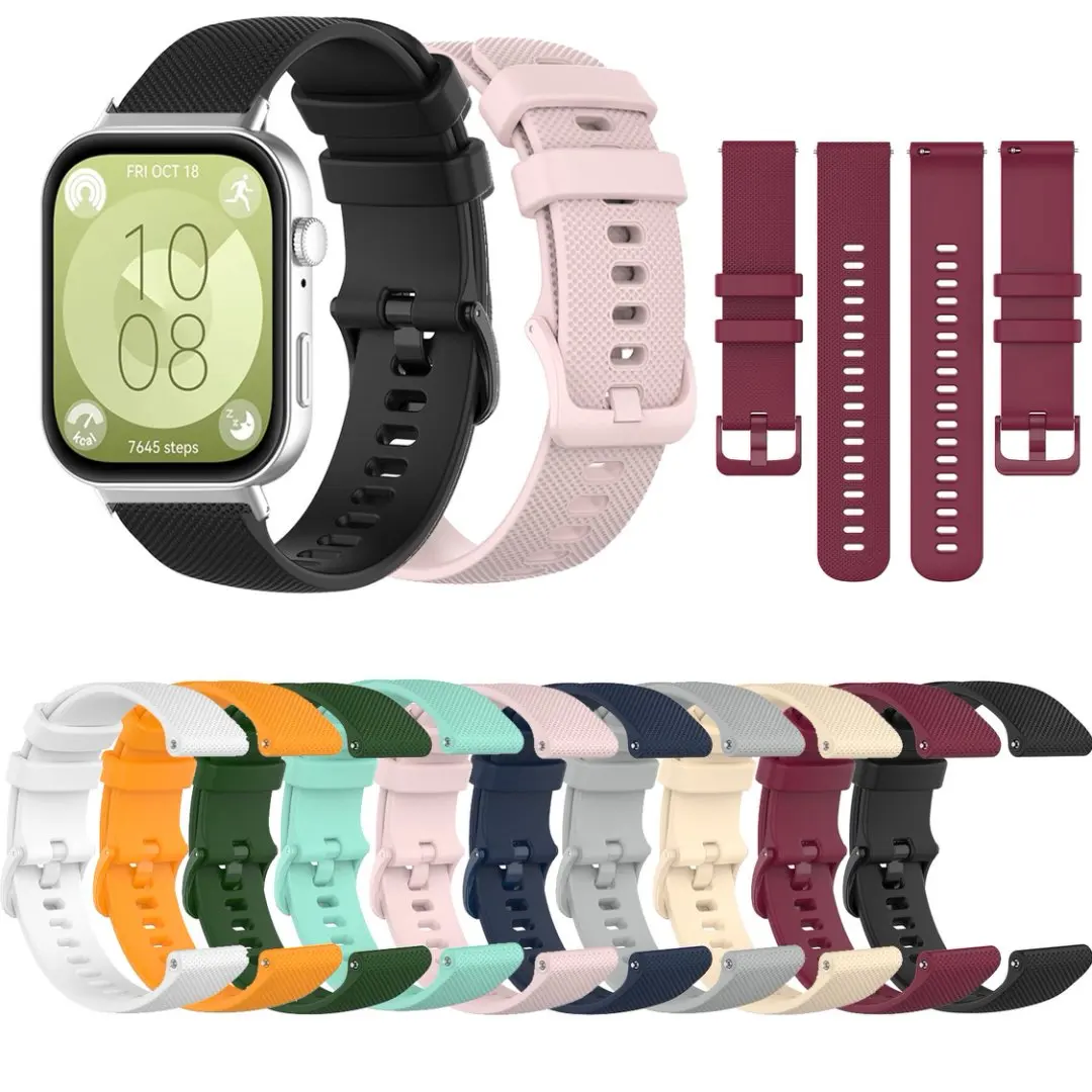 Силиконовый ремешок, спортивный браслет для часов Huawei Fit1 Fit Se, новый Fit2 Fit3 Fit4 Fit 4 Pro