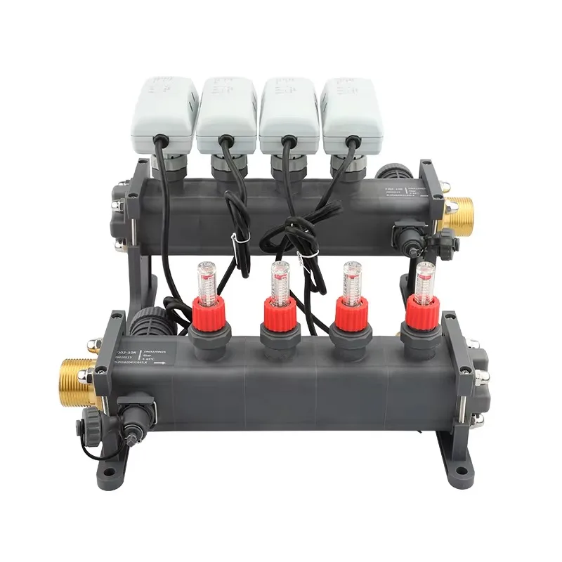 Hvac System Floor Radiant Heating Plastic Manifold