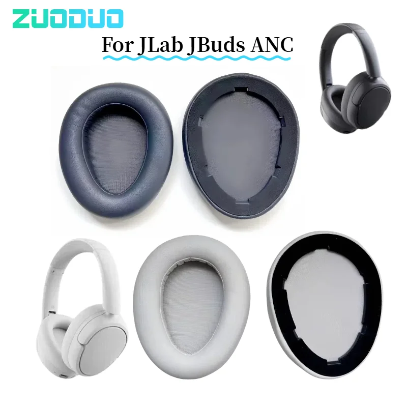 

Replacement Ear Pads for JLab JBuds ANC Headphone Ear Cushions Cover Elastic Earcups