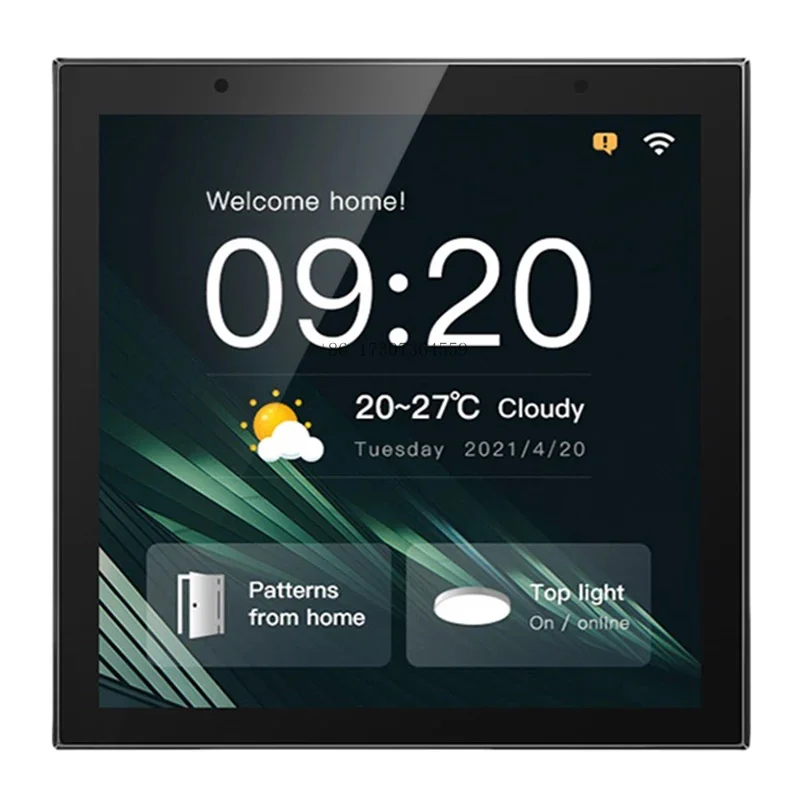 Tuya Smart Home 4 Inches Touch Screen Control Panel Wifi Multi-Function Backgro…