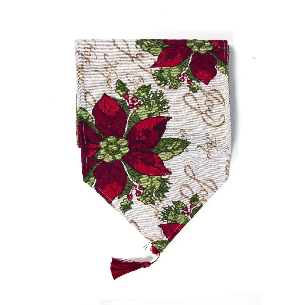 

Bells Kitchen Wedding Decoration Snowman Party Decoration Tablecloth Christmas Decoration Table Runner Christmas Table Runner