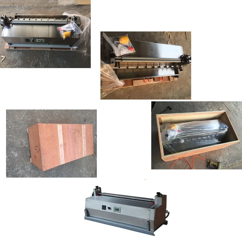 Picture 5: Customizable Hot Melt & Cold Glue Semi-Automatic Electric Pasting Machine for Paper & Cardboard Wooden Case Packaging