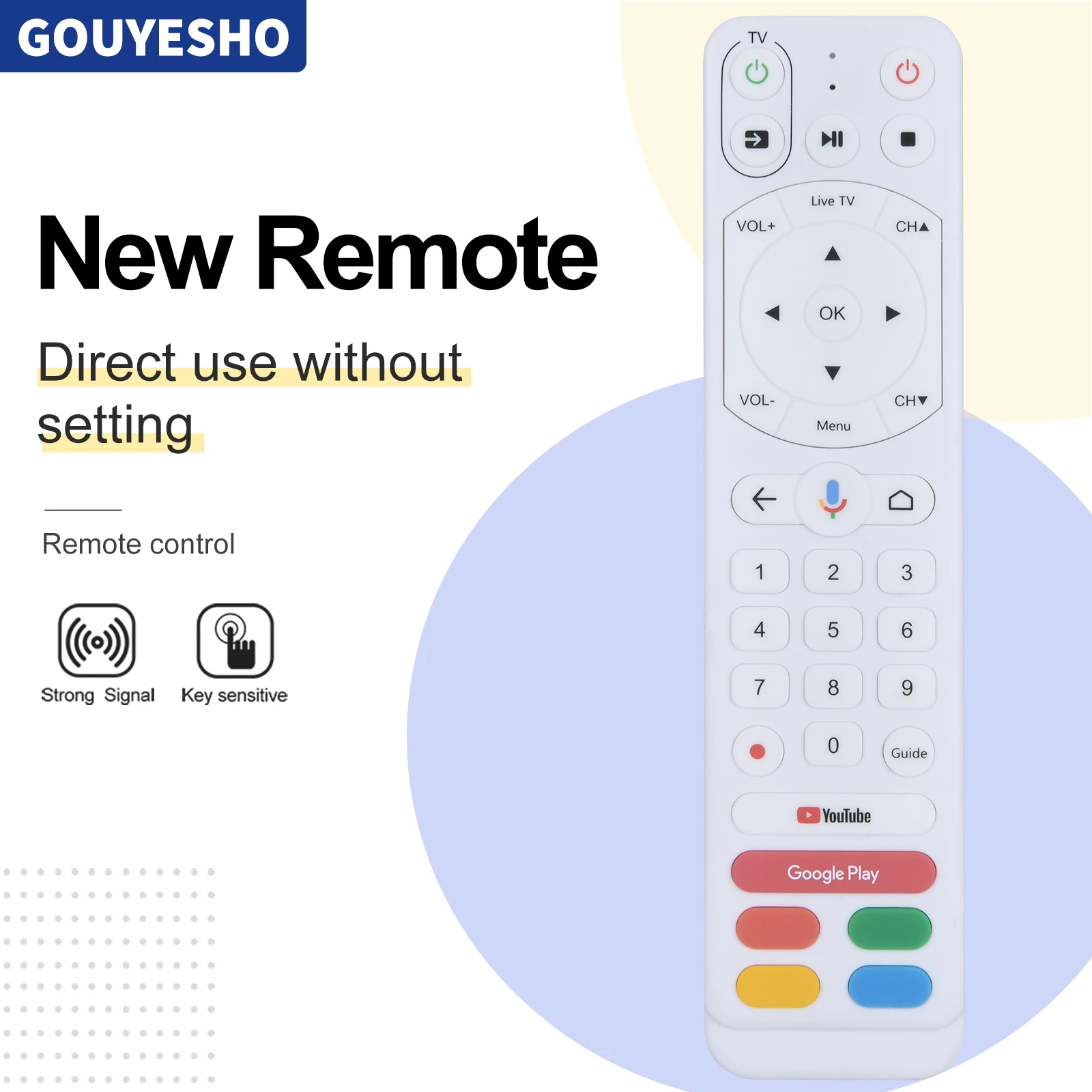 New Voice Remote Control For Westman InfiniTV Yukon TV EVO PRO 4K TV