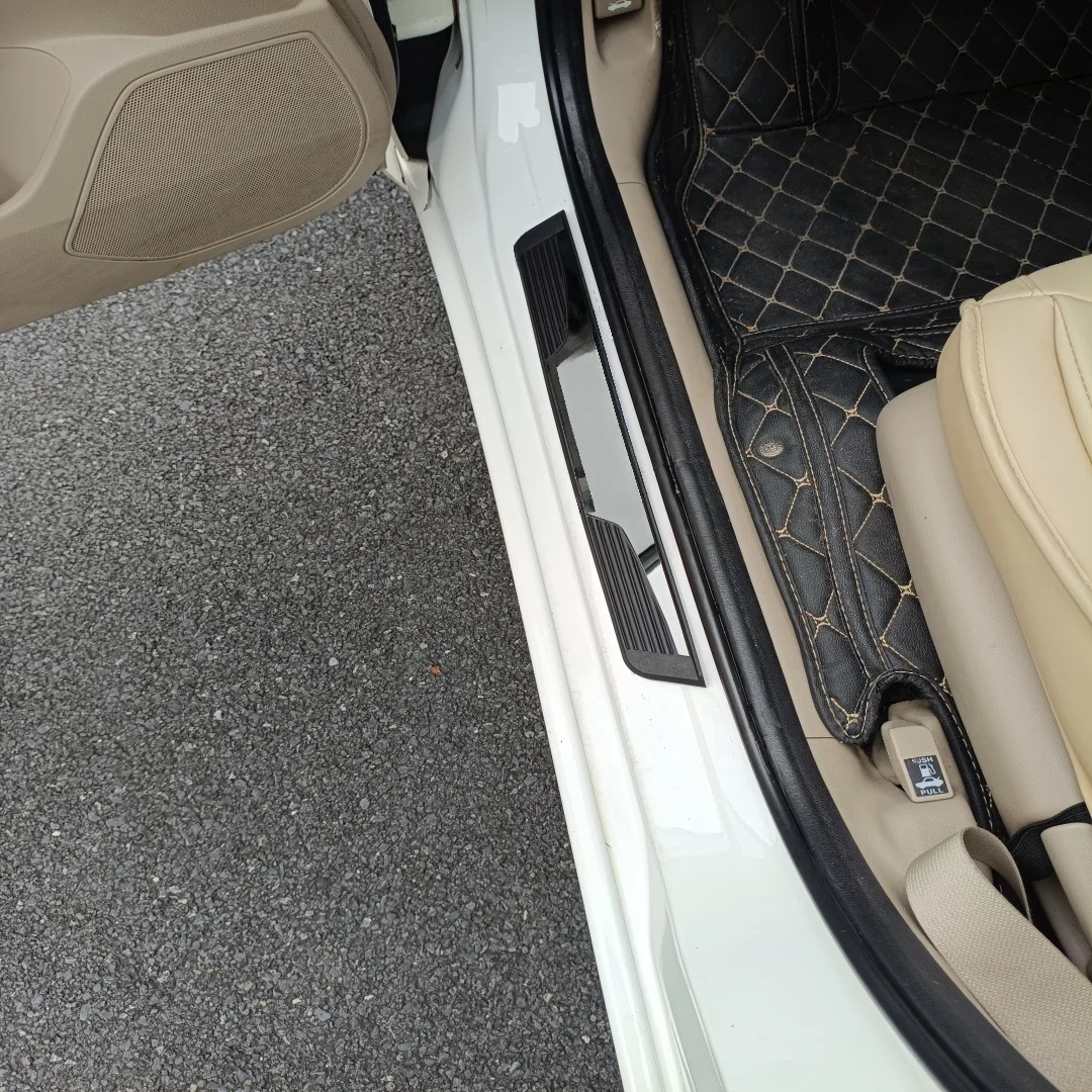 For GWM Haval H6 H9 H7 H3 H5 Jolion Tank300 ORA Car Door Sill Plate ABS Stainless Steel Protector Trims Sticker Auto Accessories